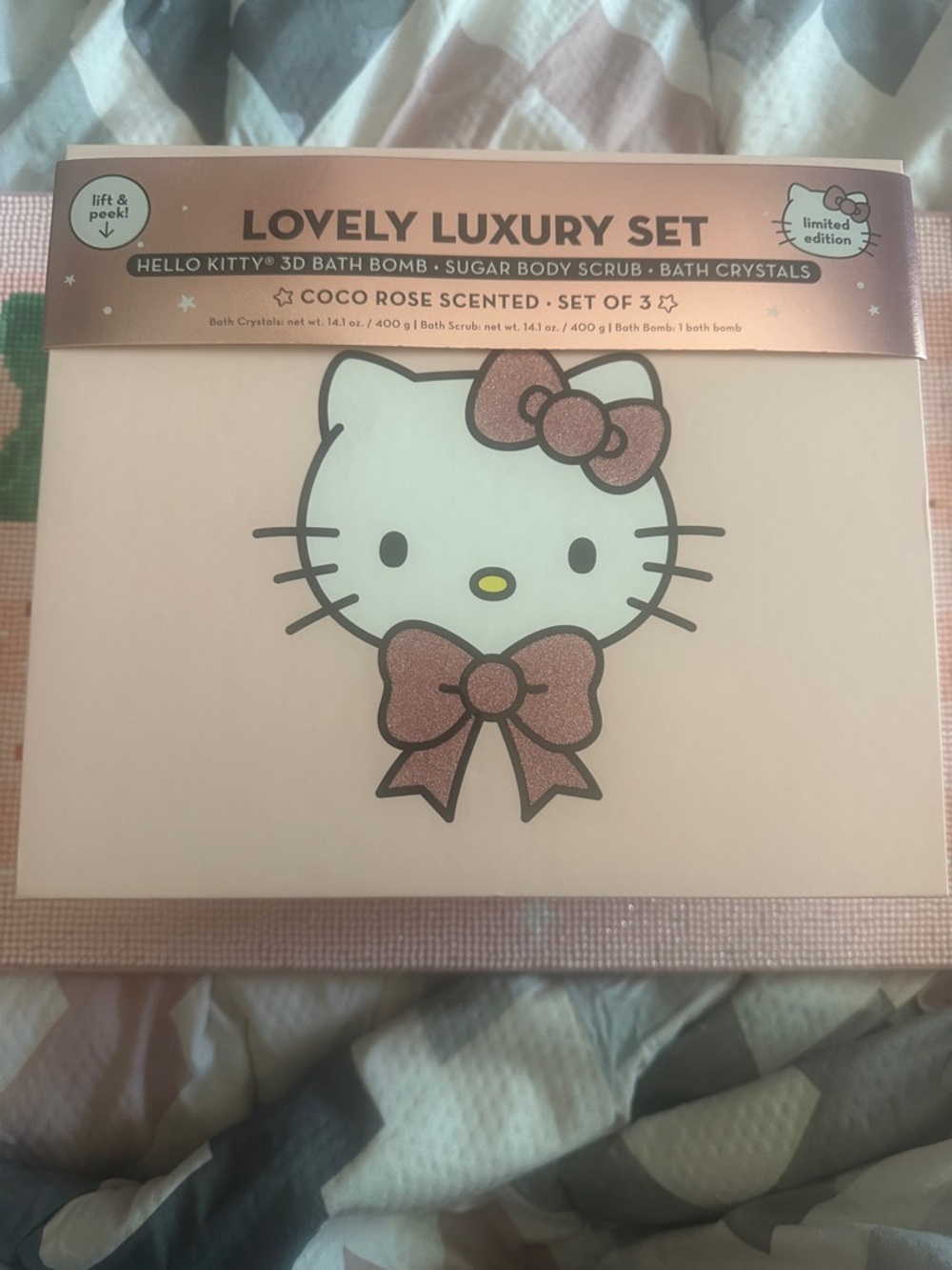 Hello Kitty Lovely Luxury Bath Set
